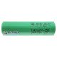 Аккумулятор высокотоковый 18650 Samsung INR 25R 2500mah 3.6V постоянная токоотдача 20А