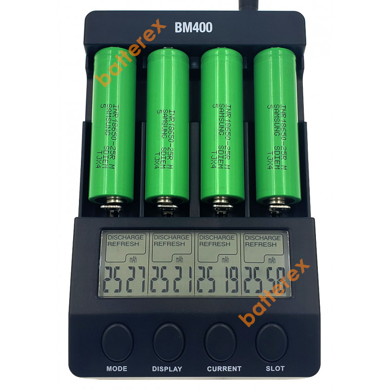 Аккумулятор высокотоковый 18650 Samsung INR 25R 2500mah 3.6V постоянная токоотдача 20А