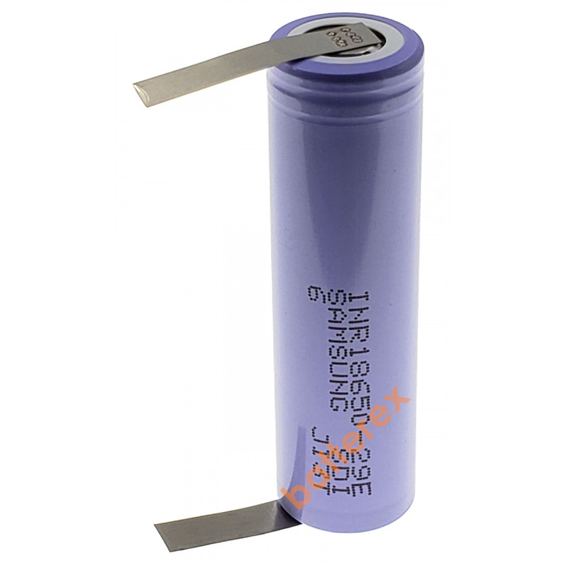 Аккумулятор 18650 Samsung INR18650-29E 2900mah 3,7V с лепестками под пайку