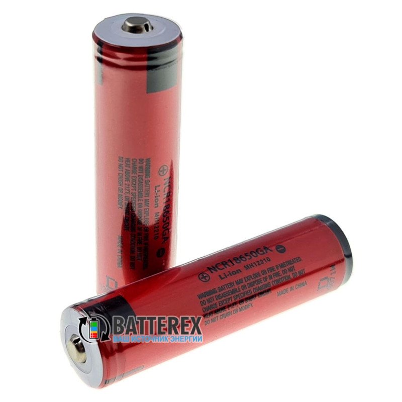 18650 Sanyo NCR18650GA 3500mah аккумулятор 18650 с защитой (Protected)