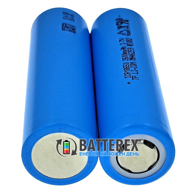 Акумулятор високострумовий 18650 Tenpower INR18650-26ME 2600mAh 3.6V 15A, реальна ємність та струм, оригінал