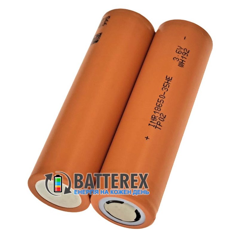 Аккумулятор 18650 Tenpower INR18650-35HE 3500mAh, реальная ёмкость и ток, оригинал