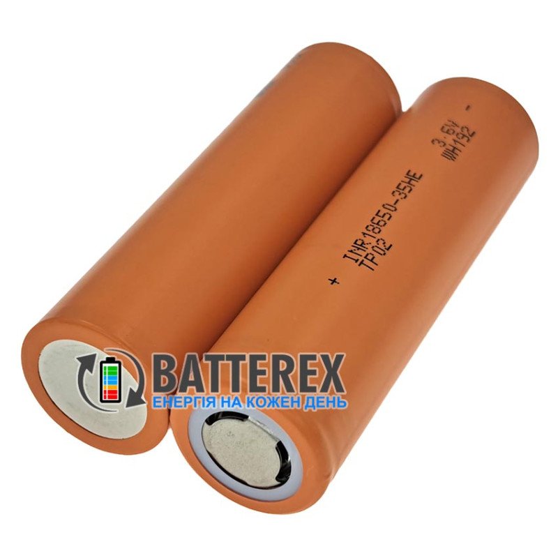 Аккумулятор 18650 Tenpower INR18650-35HE 3500mAh, реальная ёмкость и ток, оригинал