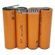 Сборка 2S2P 8.4V 7000mah из 4х аккумуляторов 18650 Tenpower INR 35HE 3500mAh для роутера, бесперебойника