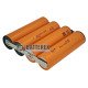 Сборка 2S2P 8.4V 7000mah из 4х аккумуляторов 18650 Tenpower INR 35HE 3500mAh для роутера, бесперебойника