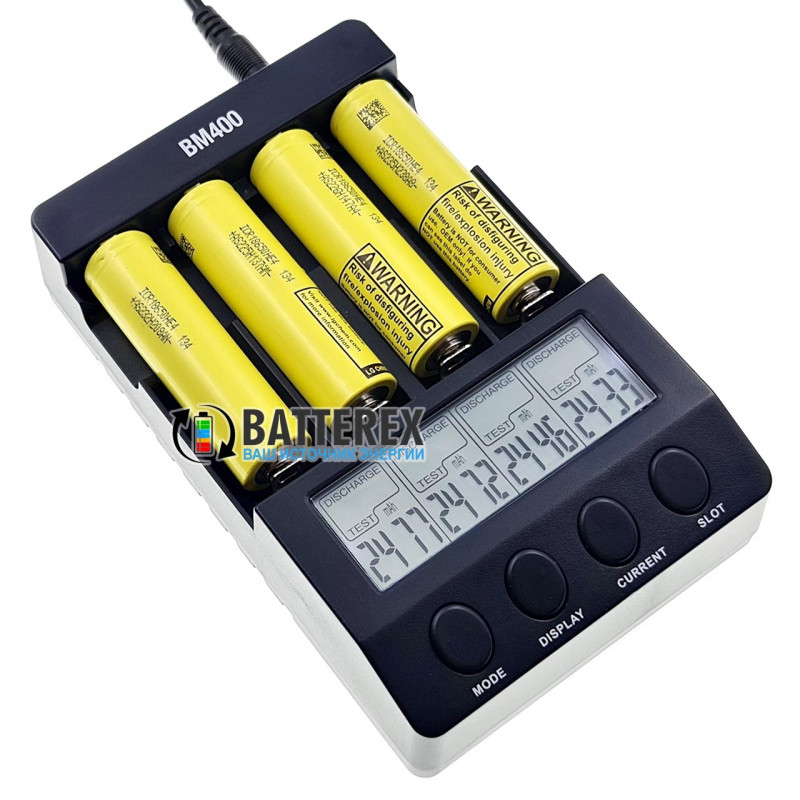 Высокотоковый аккумулятор 18650 LG HE4 2500mah 3,7V с постоянной токоотдачей 20A 