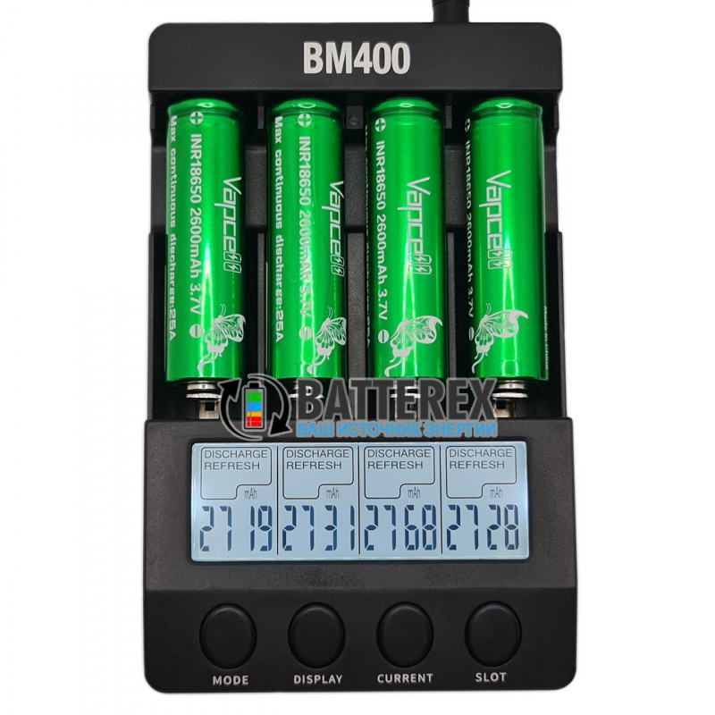 Аккумулятор 18650 Vapcell INR 2600mah 3.7V 25A высокотоковый - полный аналог Murata VTC5