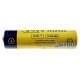Аккумулятор 18650 с выпуклым контактом плюс Vapcell INR18650 B34 3400mah 3.6V без защиты