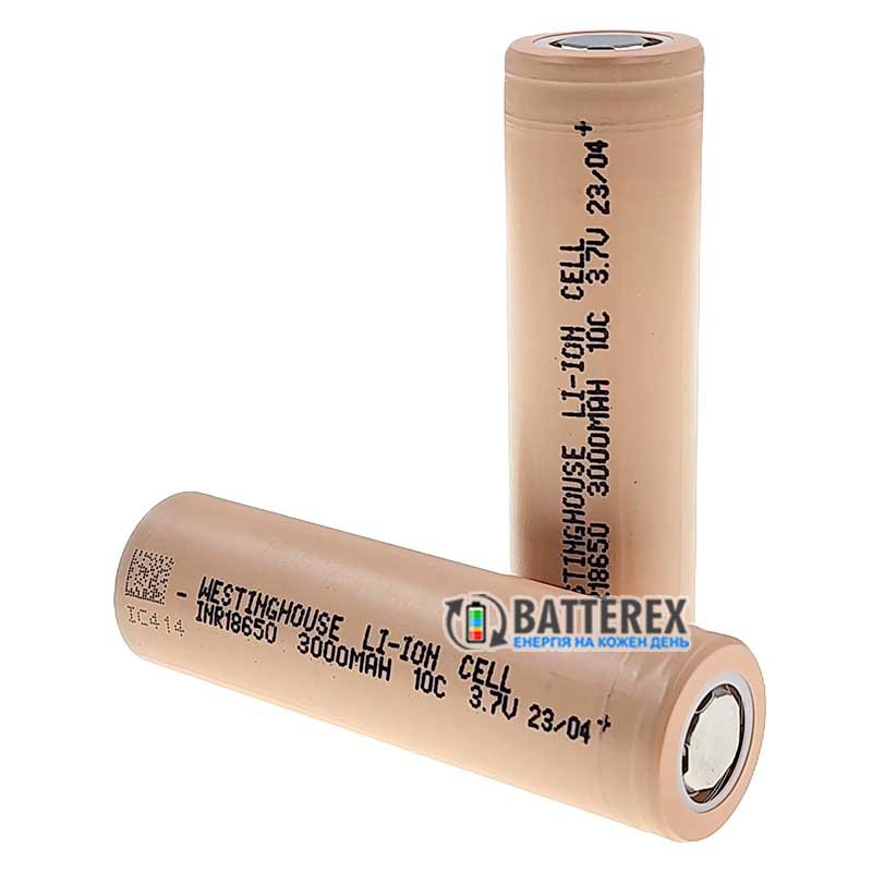 Акумулятор 18650 Westinghouse INR18650 3000mah 3.7V 30A високотоковий