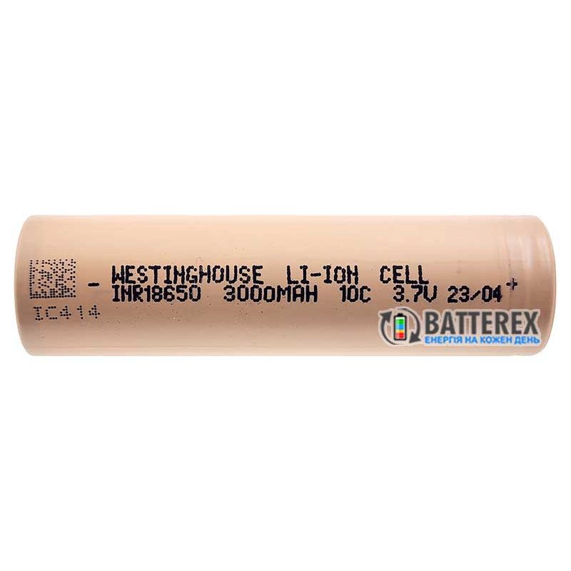 Акумулятор 18650 Westinghouse INR18650 3000mah 3.7V 30A високотоковий