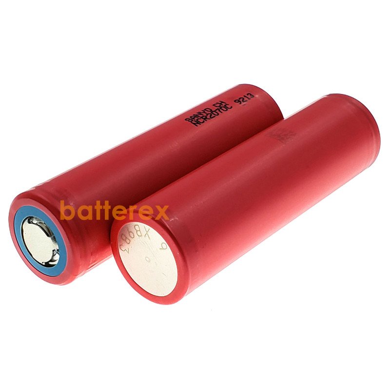 Аккумулятор 20700 Sanyo NCR2070C 3500mah 3,6V высокотоковый 30A без защиты - оригинал Sanyo