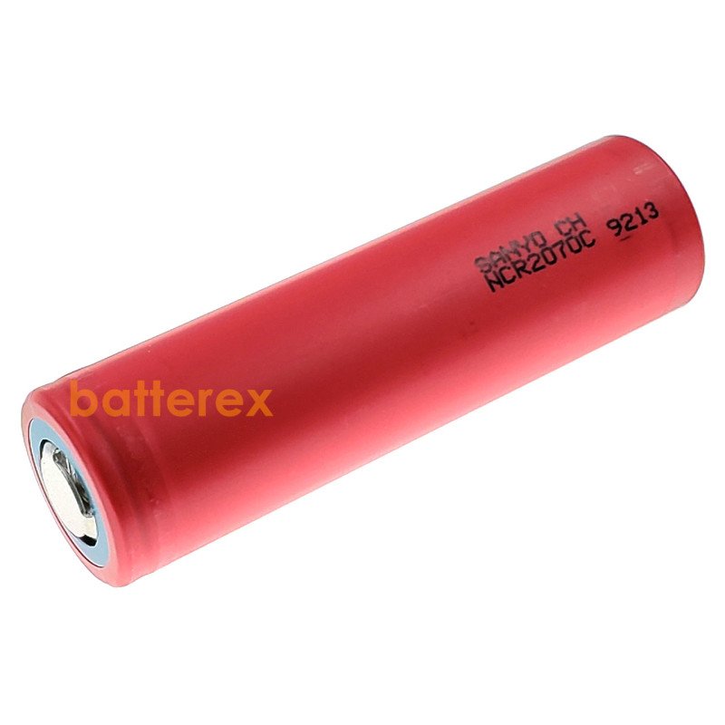 Аккумулятор 20700 Sanyo NCR2070C 3500mah 3,6V высокотоковый 30A без защиты - оригинал Sanyo