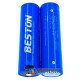 Акумулятор Li-ion 21700 Beston 5000mah 3.6V USB-C Protected із платою захисту, перевіркою рівня заряду та зарядкою від USB Type-C  - упаковка 2 шт. в пластиковому боксі із подвійним кабелем для зарядки