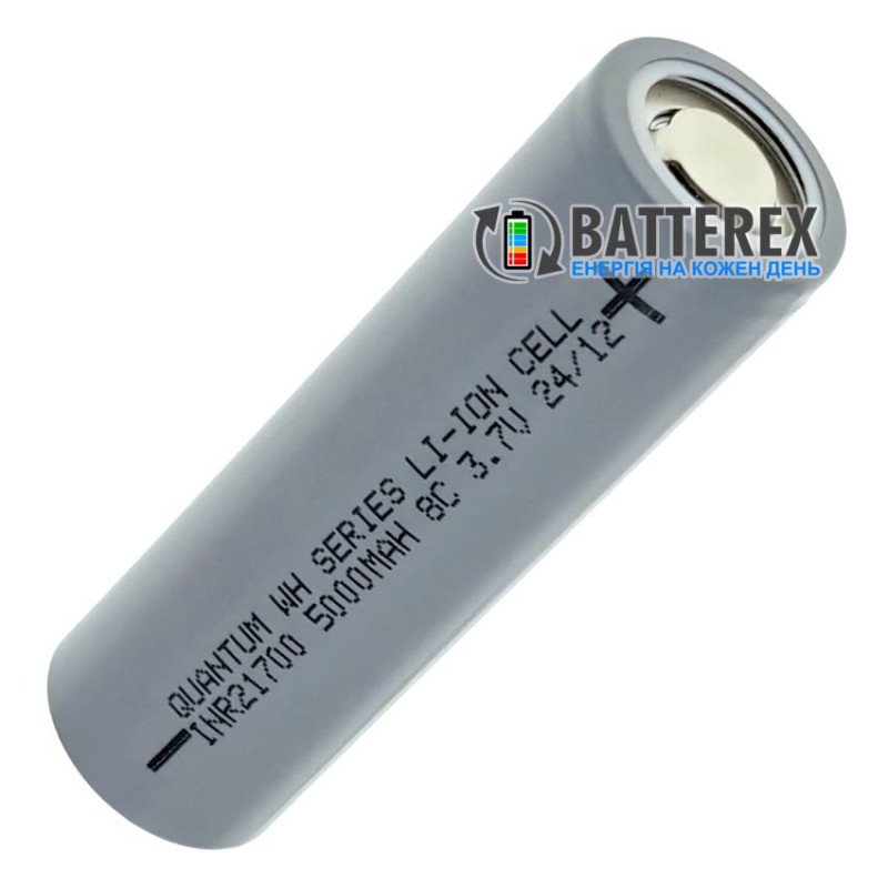 Аккумулятор высокотоковый 21700 Quantum INR21700 WH Series 5000mah 3.6V 8C 40/50/80A