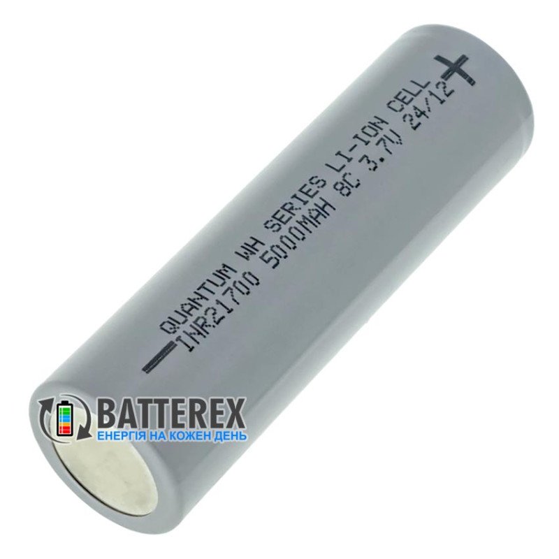 Аккумулятор высокотоковый 21700 Quantum INR21700 WH Series 5000mah 3.6V 8C 40/50/80A
