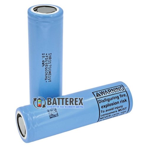 21700 LG INR21700 M52VT 5200mah 7.2A 3.7V - оригинал