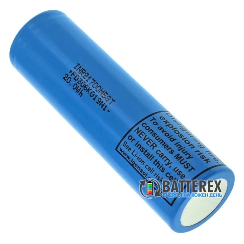 Аккумулятор 21700 LG INR21700 M58T 5600mah 12.5A 3.7V, оригинал