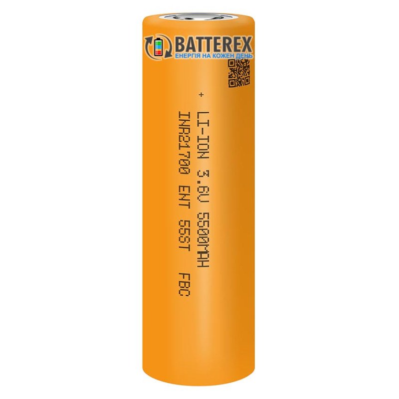 Акумулятор високотоковий 21700 ENT INR21700-55ST 5500mah 3.6V 50A