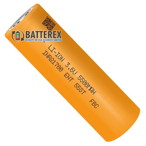 21700 ENT INR21700-55ST 5500mah 3.6V 50A висока ємність високотоковий