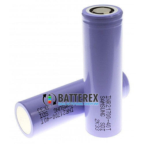 21700 Samsung INR 40T SDI 4000mah 45A 3.6V высокотоковый, оригинал Корея