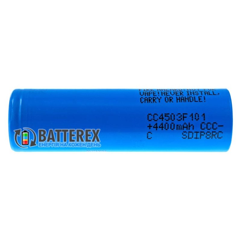 Акумулятор Li-ion 21700 Samsung INR21700-CC4503F101 45T SDI 4500mah 3.6V 50A - оригиіал Корея