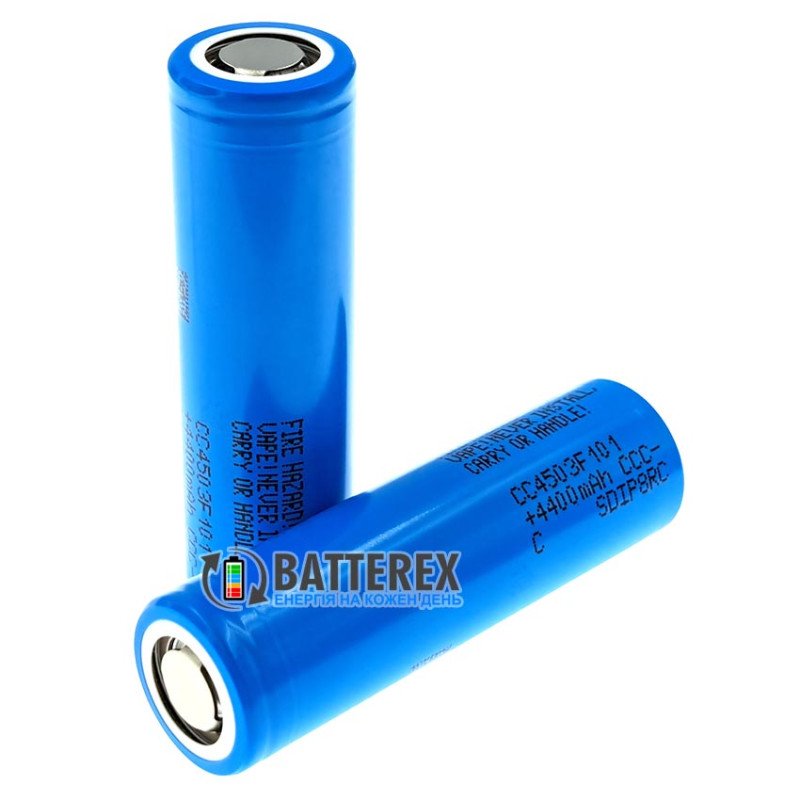 Акумулятор Li-ion 21700 Samsung INR21700-CC4503F101 45T SDI 4500mah 3.6V 50A - оригиіал Корея