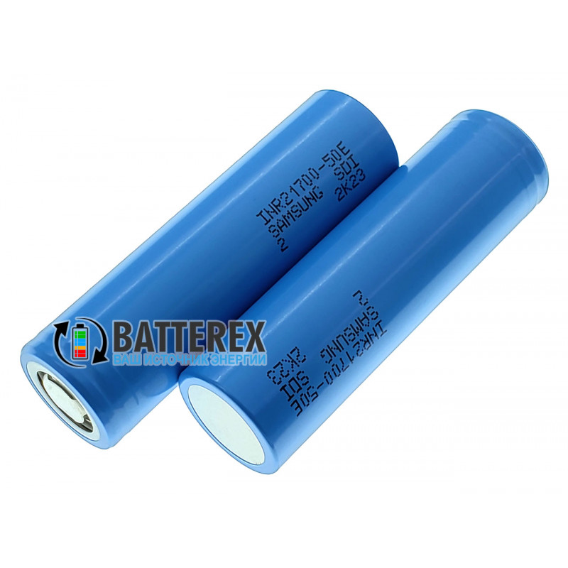 Аккумулятор 21700 Samsung INR21700-50E 5000mah 9.8A - оригинал