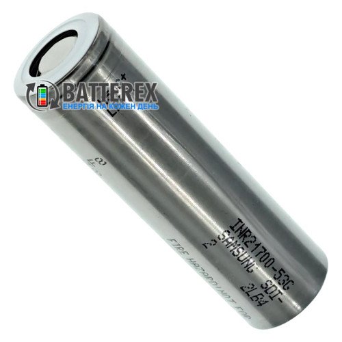 21700 Samsung INR21700 53G 5300mah 3.6V 10.6A Transparent в прозрачной термоусадке, оригинал