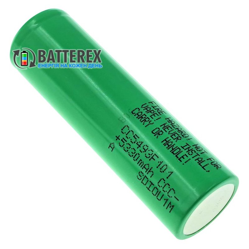Акумулятор Li-ion 21700 Samsung INR21700-CC5493F101 58E SDI 5500mah 3.6V 10.7A - оригиіал Корея