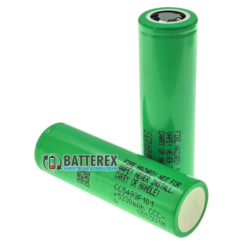 Акумулятор Li-ion 21700 Samsung INR21700-CC5493F101 58E SDI 5500mah 3.6V 10.7A - оригиіал Корея