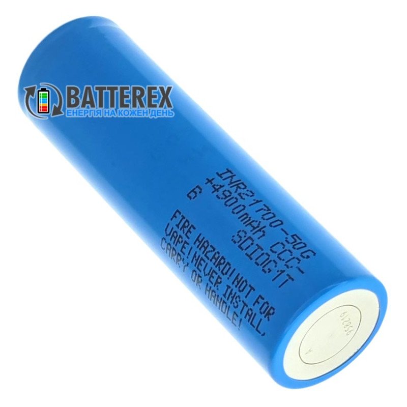 Акумулятор Li-ion 21700 Samsung INR21700-50GB SDI 5000mah 3.6V 10A - оригиіал Корея