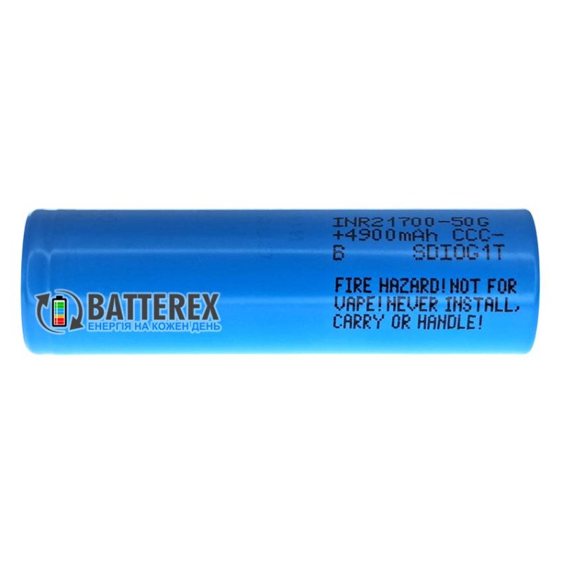 Акумулятор Li-ion 21700 Samsung INR21700-50GB SDI 5000mah 3.6V 10A - оригиіал Корея