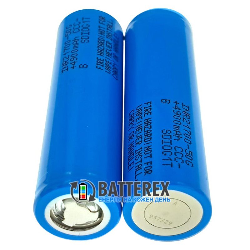 Акумулятор Li-ion 21700 Samsung INR21700-50GB SDI 5000mah 3.6V 10A - оригиіал Корея