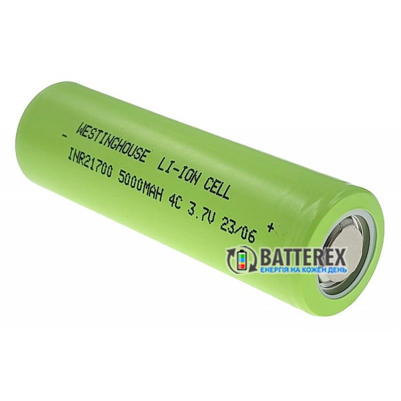 Аккумулятор 21700 Westinghouse INR21700 5000mah 3.7V 4C 20A высокотоковый