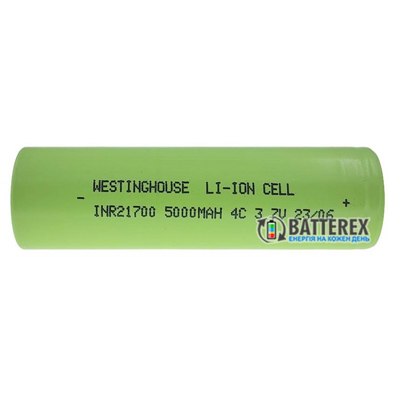 Аккумулятор 21700 Westinghouse INR21700 5000mah 3.7V 4C 20A высокотоковый