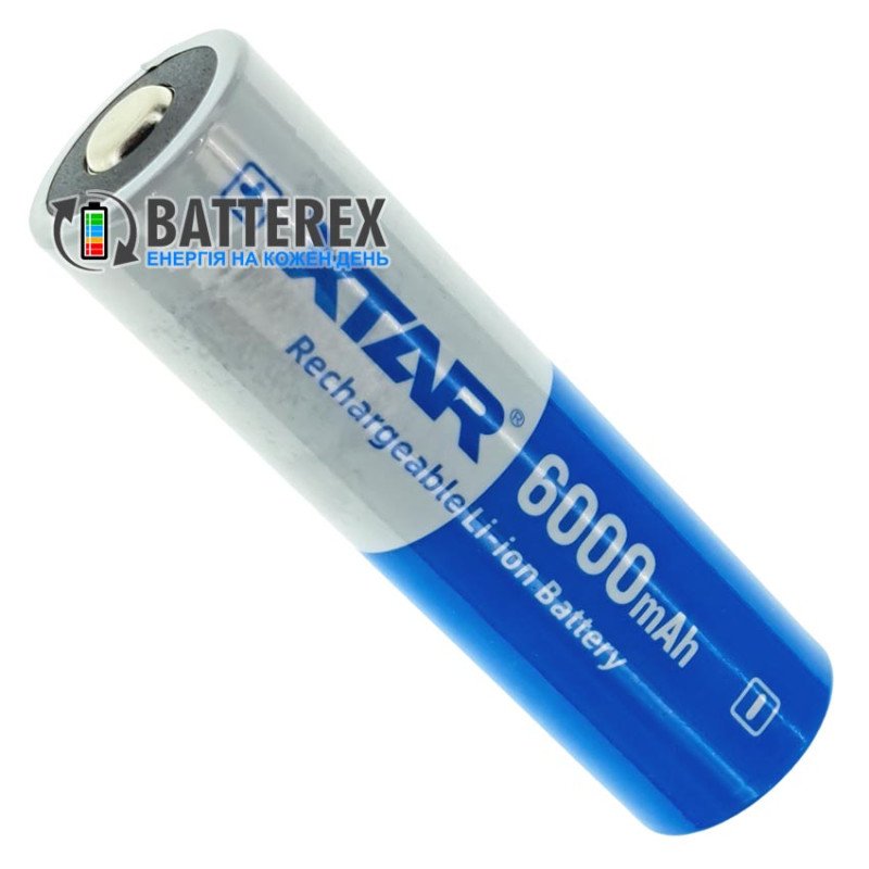 Акумулятор Li-ion 21700 XTAR 6000mah 21.6Wh 3.6V 10A Protected із платою захисту, висока реальна ємність