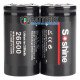 Аккумулятор Li-ion 26500 Soshine 3200mah 3.7V 6.4A без защиты