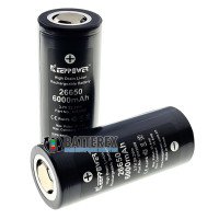 26650 Keeppower IMR 6000mah 3,7V высокотоковый 20A без защиты