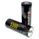 Акумулятор Li-ion 26650 Soshine 5500mah 3.7V 5A Protected із захистом