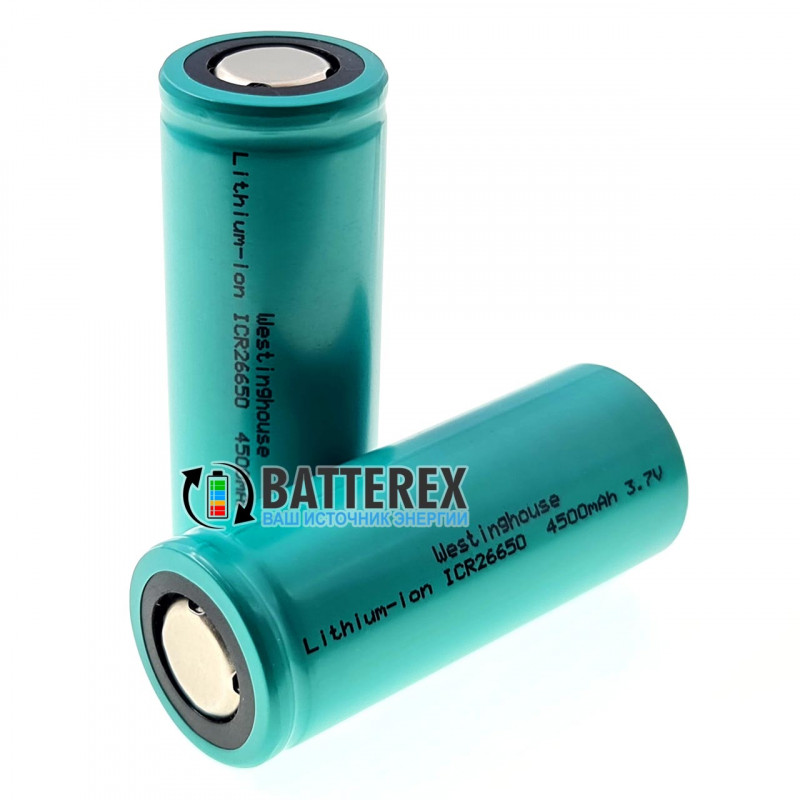 Аккумулятор 26650 Westinghouse ICR26650F 4500mah 3,7V