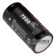 Аккумулятор Li-ion 32650 D Soshine 7500mah 3.7V 18A без защиты