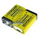 Акумулятор Крона Li-Po Liitokala 9V 1100mah, вбудована зарядка від USB Type-C, постійна стабільна напруга 9V, ціна за 1 шт.