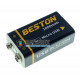 Аккумулятор Крона Li-ion Beston 9V 1000mah с зарядкой от micro USB