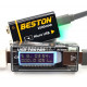 Аккумулятор Крона Li-ion Beston 9V 1000mah с зарядкой от micro USB