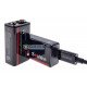 Акумулятор Крона Li-Po Soshine 9V Constant Volt 1000mah, вбудована зарядка від USB Type-C, стабільна напруга 9V, ціна за 1 шт.