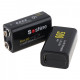USB аккумулятор Крона Li-Ion Soshine 9V 500mah с зарядкой от micro-USB и индикатором уровня заряда + бокс