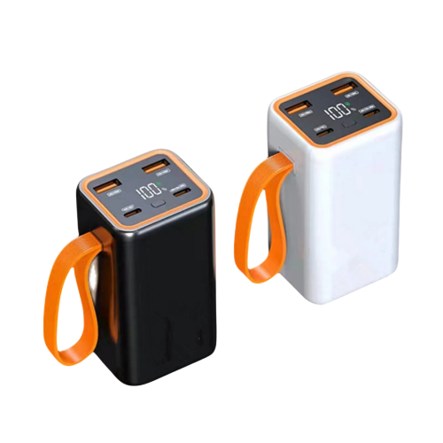 Solarpole 4x21700 Powerbank Case - корпус повербанка под сборку из 4х аккумуляторов 21700, LED-дисплей, можность 22W, поддержка быстрой зарядки QC и PD
