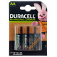 Акумулятори AA Duracell 2500 mAh - 4 шт. у блістері