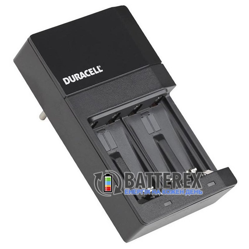 Фирменный комплект: зарядное устройство Duracell CEF14 и аккумуляторы 2 AA Duracell 1300mah + 2 AAA Duracell 750mah
