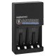 Фирменный комплект: быстрое зарядное устройство Duracell Hi-Speed Charger CEF27 и аккумуляторы 2 AA Duracell 1300mah + 2 AAA Duracell 750mah